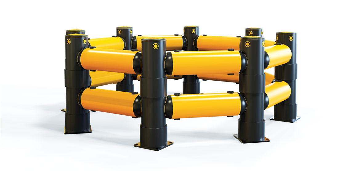 Atlas Polygon | Industrial Strength Safety Guardrail