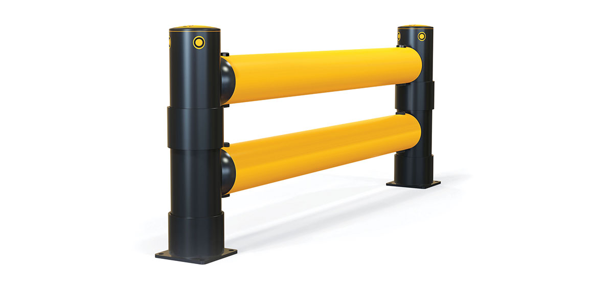 Atlas Double | Industrial Strength Safety Guardrail