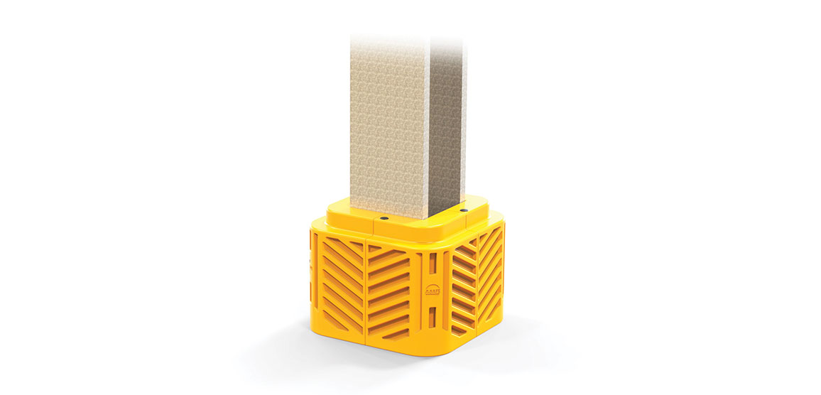FlexiShield Column Guard | A-SAFE Column Protection
