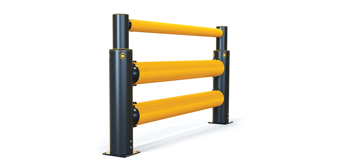 iFlex Double Traffic+ | Industrial Safety Guardrail