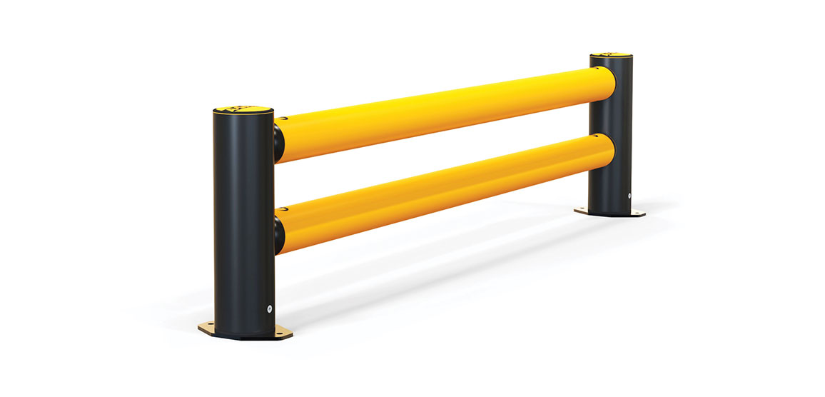 mFlex Double Traffic | Forklift Safety Guardrail