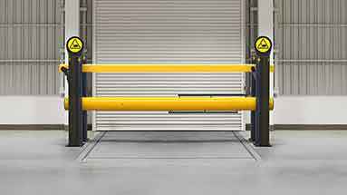 Dock Gate - Loading Dock Door Frame Protection - A-SAFE Traffic Gate