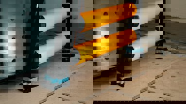 Flexible Polymer Forklift Guardrails