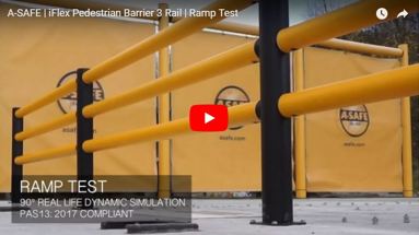 iFlex Pedestrian Guardrail 3 Rail