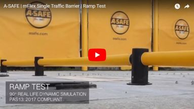 mFlex Single Traffic Guardrail