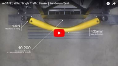 eFlex Single Traffic Guardrail