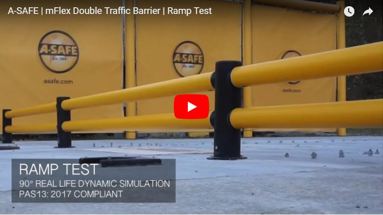 mFlex Double Traffic Guardrail