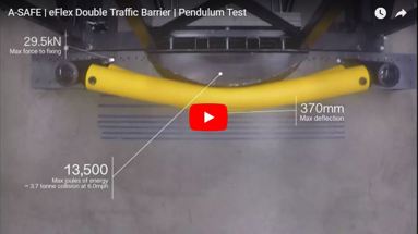 eFlex Double Traffic Guardrail