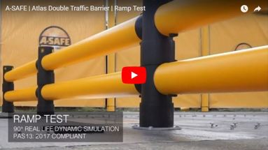 Atlas Double Traffic Guardrail