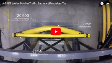 Atlas Double Traffic Guardrail+