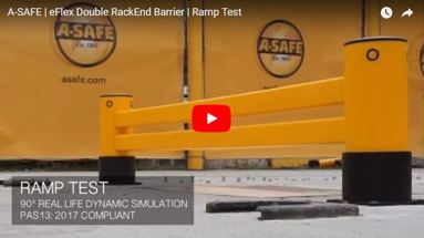 eFlex Double RackEnd Guardrail