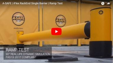 iFlex Single RackEnd Guardrail