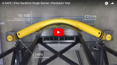 iFlex Single RackEnd Guardrail