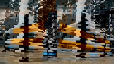 Low Maintenance Polymer Forklift Truck Guardrails