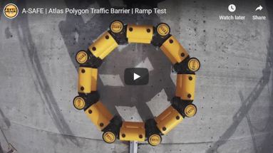 Atlas Polygon Traffic Guardrail