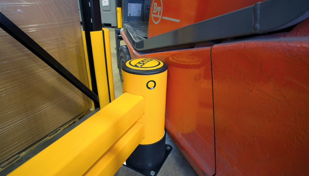 Racking Protection: Rackend Protecting Rack From Forklift