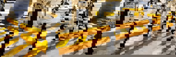 Industrial Safety Guardrails Protecting Machinery from Vehicle Impacts