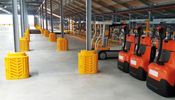 Protecting columns and vertical structures 