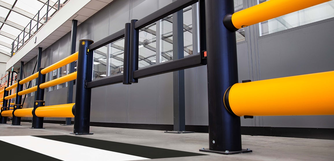 Industrial safety gates