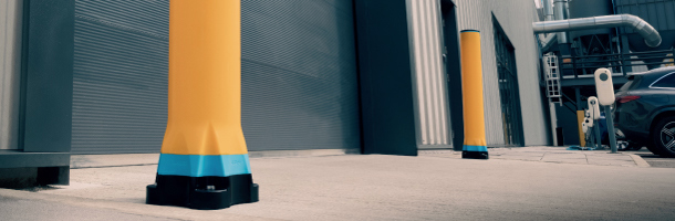 Bollard - service yard and dock protection