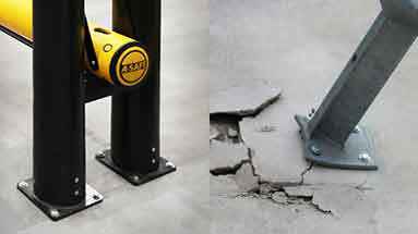 Dock Gate - No Floor Damage - A-SAFE Traffic Gate